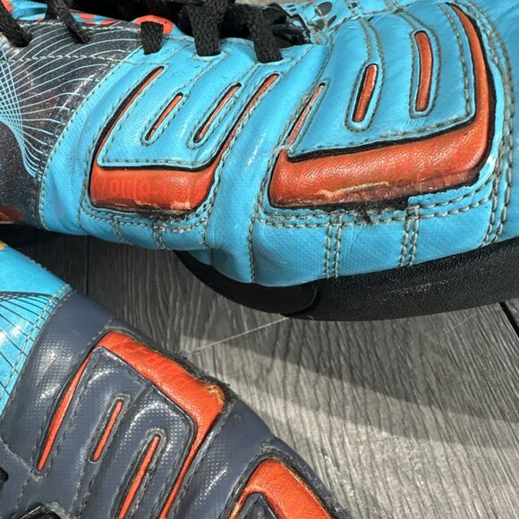 MENS PUMA POWERCAT 4.12 SALA BLUE INDOOR SOCCER SHOES SIZE 11 main image 10